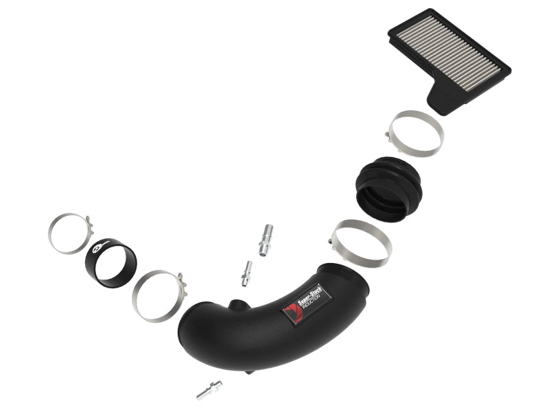 AFE Super Stock Induction System - aFe Super Stock Induction System Pro Dry S Media 15-17 Ford Mustang V8-5.0L