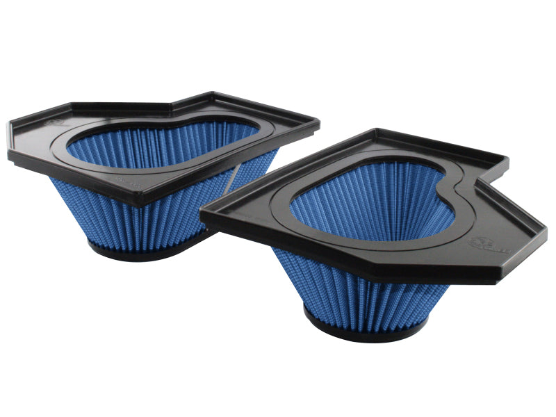 AFE P5R Drop In Air Filter - aFe MagnumFLOW Air Filters OER P5R A/F P5R BMW M5/M6 06-11 V10-5.0L (1 pr)