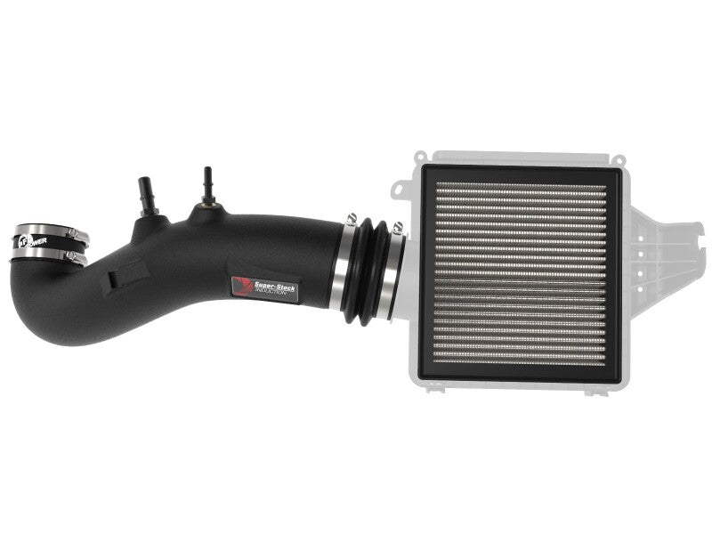 AFE Super Stock Induction System - aFe Super Stock Induction System Pro Dry S Media 15-20 Ford F-150 V8-5.0L