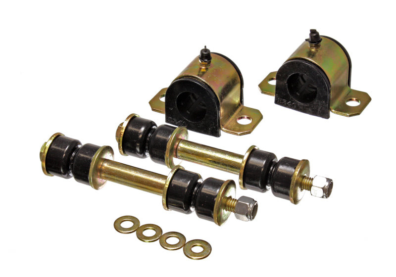 ES Sway Bar Bushings - Black - Energy Suspension 95-00 Toyota Pickup 2WD (Exc T-100/Tundra) Black 25mm Front Sway Bar Bushing Set