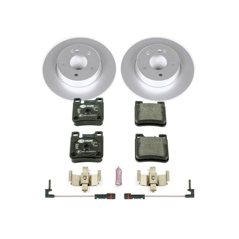 PSB Euro-Stop Kit - Power Stop 98-03 Mercedes-Benz E320 Rear Euro-Stop Brake Kit