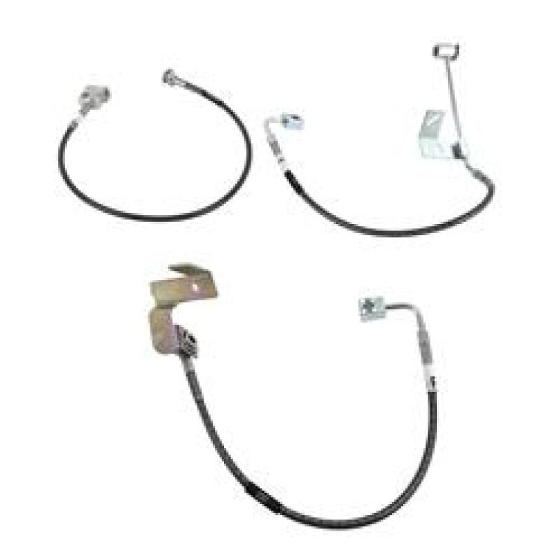 RUS Brake Line Kits - Russell Performance 02-05 Dodge Ram 1500 4WD Brake Line Kit