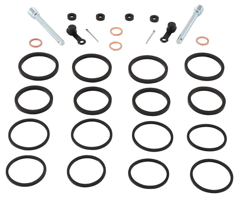 ABR Caliper Rebuild Kits - All Balls Racing 92-93 Suzuki GSX-R600 Caliper Rebuild Kit - Front