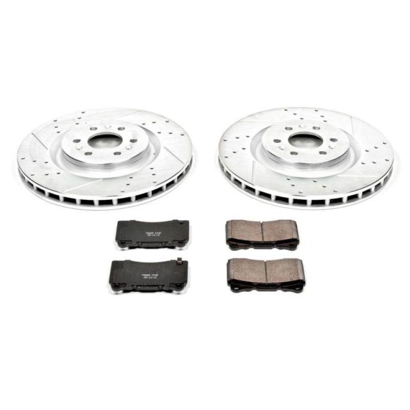 PSB Z23 Evolution Kit - Power Stop 04-07 Cadillac CTS Front Z23 Evolution Sport Brake Kit