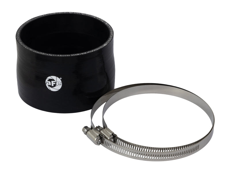 AFE Elbow Reducing Couplers - aFe POWER Universal Products Coupler Kit (4-1/2 x 4-1/4)in ID x 3in L - Black