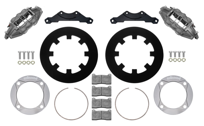 WIL UTV Big Brake Kits - Wilwood 2014+ Polaris RZR XP 1000 Rear Kit 11.25in - Anodized