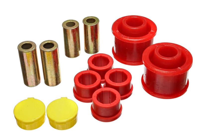 ES Cntrl Arm Bushings - Red - Energy Suspension 06-07 Mitsubishi Eclipse FWD Red Front Control Arm Bushing Set