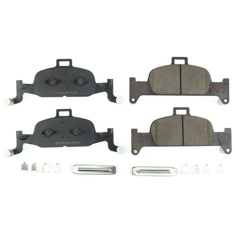 PSB Z17 Evolution Brake Pads - Power Stop 17-18 Audi A4 Front Z17 Evolution Ceramic Brake Pads w/Hardware