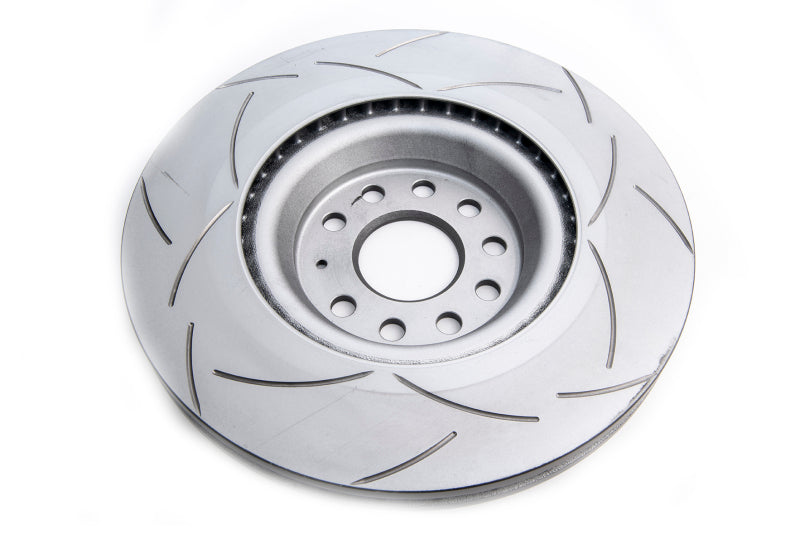 DBA Street Slotted Rotors - DBA 15-19 Volkswagen Golf R Front T2 Slotted Street Series Rotor