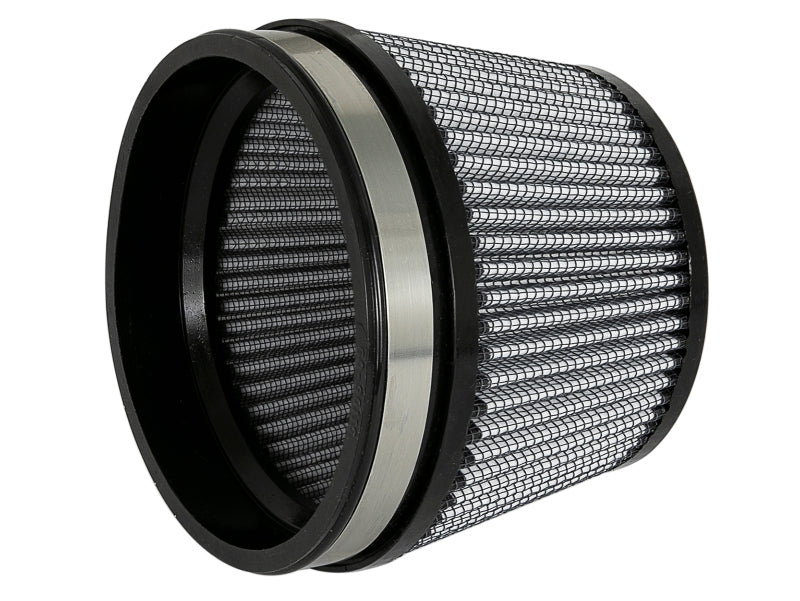 AFE Universal Pro Dry S Filter - aFe MagnumFLOW Dry S Air Filter 5in. F x 5-3/4in. B x 4-1/2in. T (INV) x 3-1/2in. H