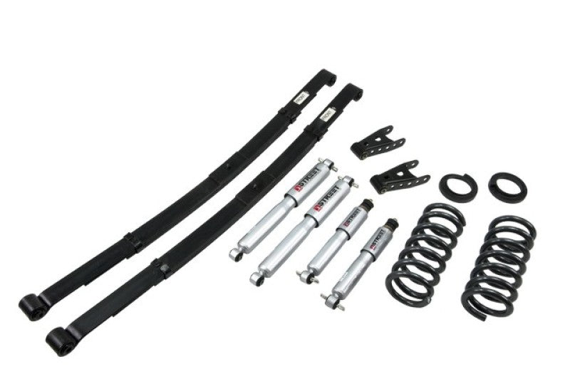BT Lower Kit w SP Shocks - Belltech LOWERING KIT WITH SP SHOCKS