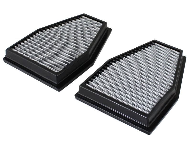 AFE P5R Drop In Air Filter - aFe Magnum FLOW OE Replacement Air Filter Pro DRY S 12-15 Porsche 911 (991) H6 3.4L/3.8L