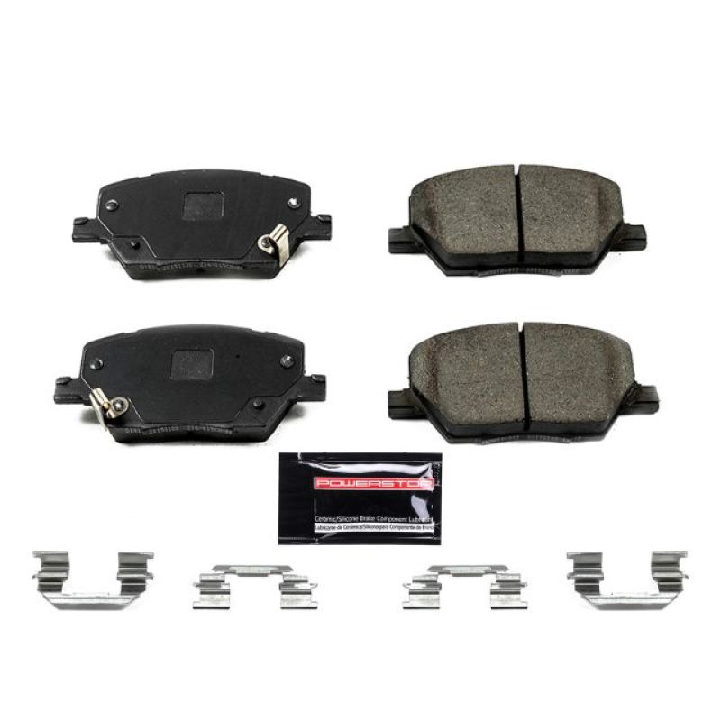 PSB Z23 Evolution Brake Pads - Power Stop 16-18 Fiat 500X Front Z23 Evolution Sport Brake Pads w/Hardware