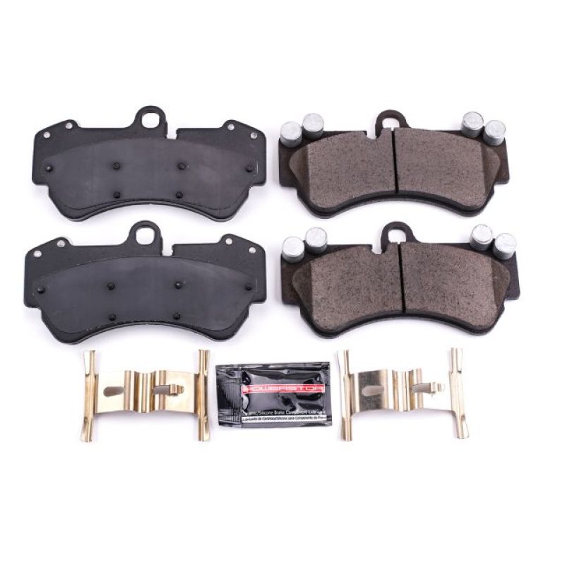 PSB Z23 Evolution Brake Pads - Power Stop 17-18 Mercedes-Benz G550 Front Z23 Evolution Sport Brake Pads w/Hardware