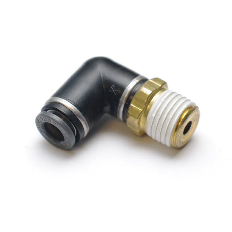 RID Airline Fittings - Ridetech Airline Fitting Elbow 3/8in NPT to 1/2in Airline