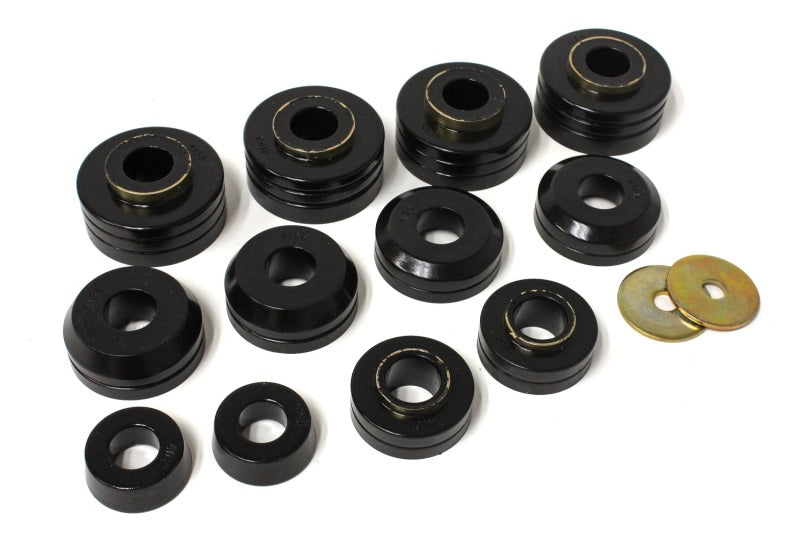 ES Body Mounts - Black - Energy Suspension Ford Pick Up Black Body Mount