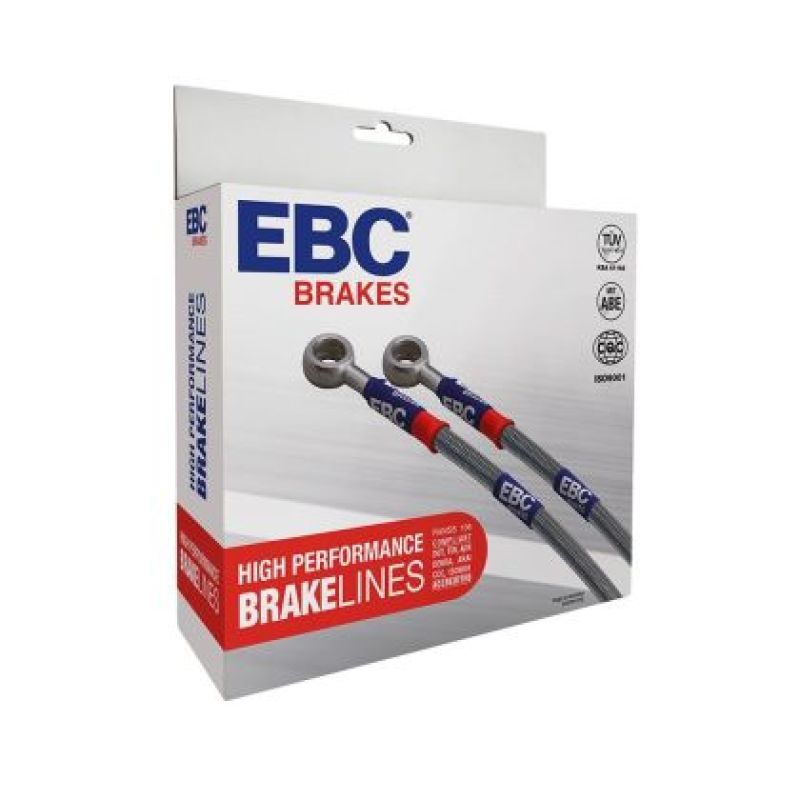 EBC Brake Line Kits - EBC 82-86 Jeep CJ7 Stainless Steel Brake Line Kit
