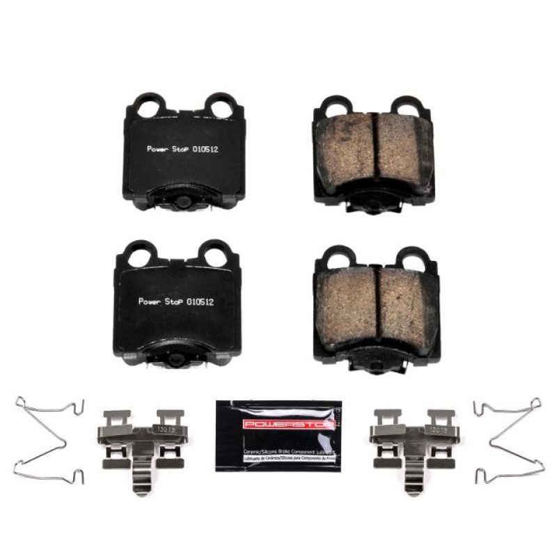 PSB Z23 Evolution Brake Pads - Power Stop 98-05 Lexus GS300 Rear Z23 Evolution Sport Brake Pads w/Hardware