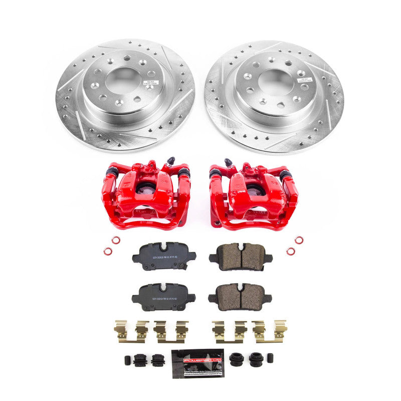 PSB Z23 Evolution Kit w/Cals - Power Stop 20-21 Chevrolet Malibu Rear Z23 Evolution Kit w/Calipers