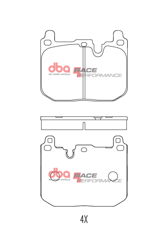 DBA RP Performance Brake Pads - DBA 12-19 BMW 3-Series (F30) Front RP Performance Brake Pads