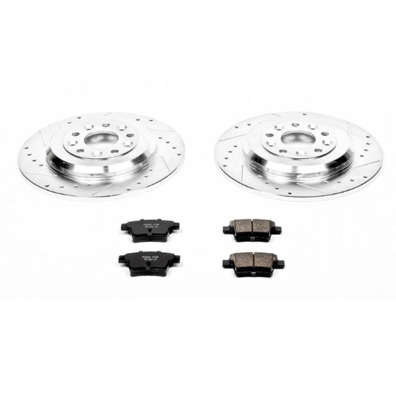 PSB Z23 Evolution Kit - Power Stop 05-07 Ford Five Hundred Rear Z23 Evolution Sport Brake Kit