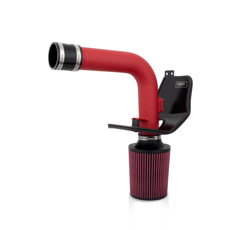 MM Air Intakes - Mishimoto 08+ Subaru WRX/STi Performance Cold Air Intake Kit - Wrinkle Red