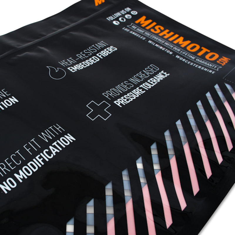 MM Silicone Hose - Air Box - Mishimoto 2015 Subaru WRX Black Silicone Engine Air Box Hose Kit