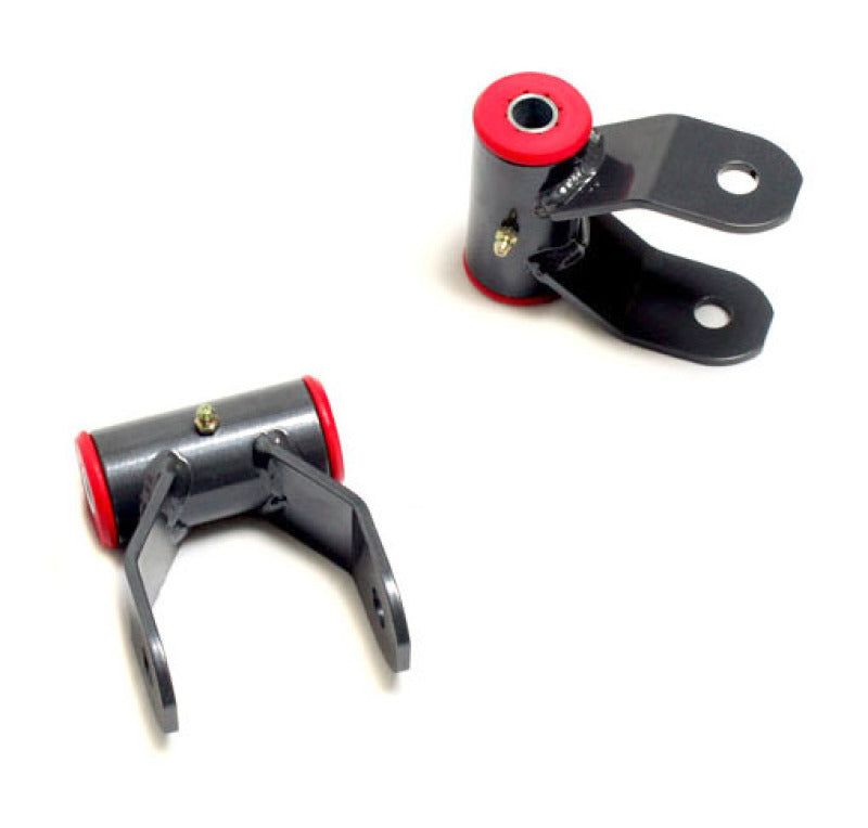 MXT Lowering Shackles - MaxTrac 02-08 Dodge RAM 1500 2WD 1in Rear Lowering Shackles
