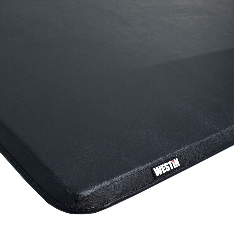 WES Soft Tri-Fold Tonneau Covers - Westin 05-21 Nissan Frontier/09-12 Suzuki Equator 5ft. Bed Soft Tri-Fold Tonneau Cover - Black
