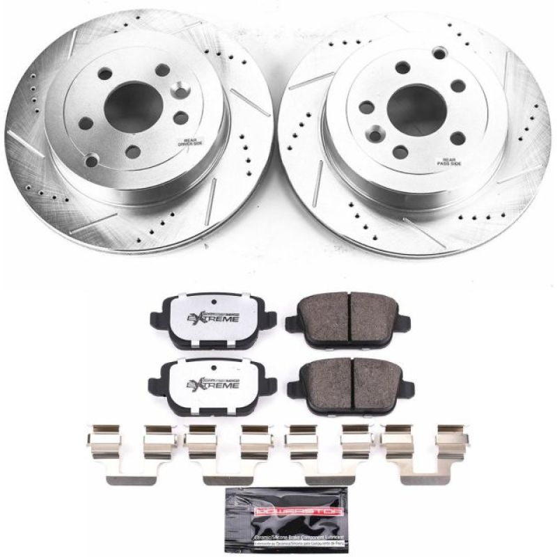 PSB Z36 Truck & Tow Kit - Power Stop 08-12 Land Rover LR2 Rear Z36 Truck & Tow Brake Kit
