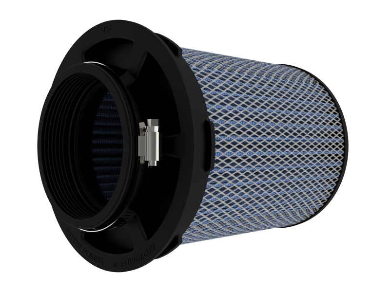 AFE Universal Pro-5 R Filter - aFe Magnum Flow Pro 5R Air Filter 4in. Flange ID x 6-1/2in. Base x 6-1/2in. Top x 8 in. Height