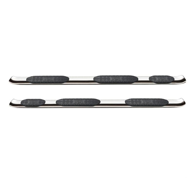 WES Nerf Bars - PRO TRAXX 5 - Westin 19-20 Ram 1500 Quad Cab w/ 6.5ft Bed PRO TRAXX 5 W2W Oval Nerf Step Bars - Stainless Steel