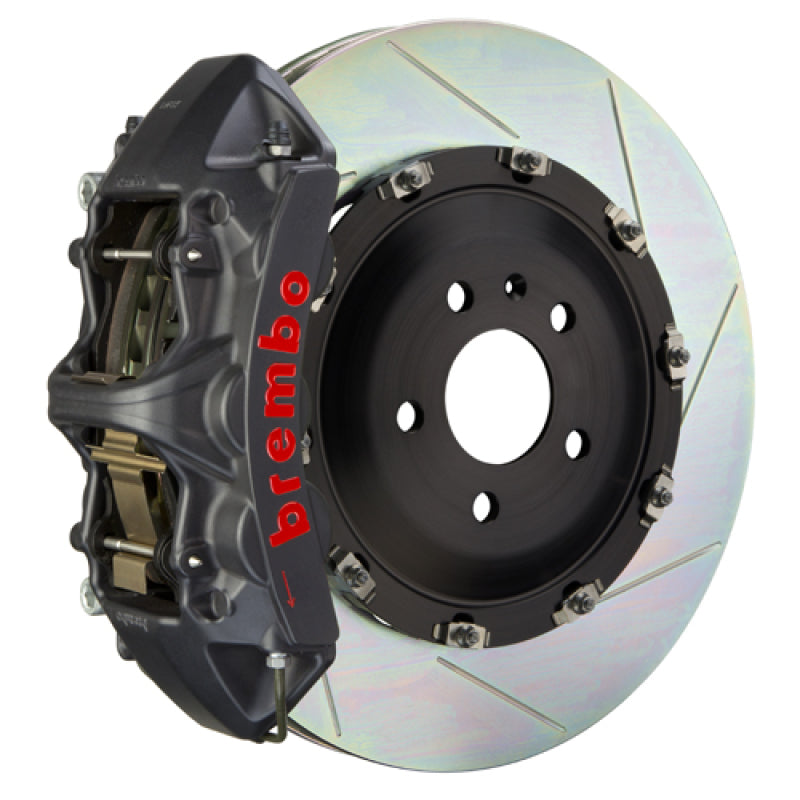 BRB Big Brake Kits - Brembo 00-03 Z8 (E52) Front GTS BBK 6 Piston Cast 380x34 2pc Rotor Slotted Type-1-Black HA