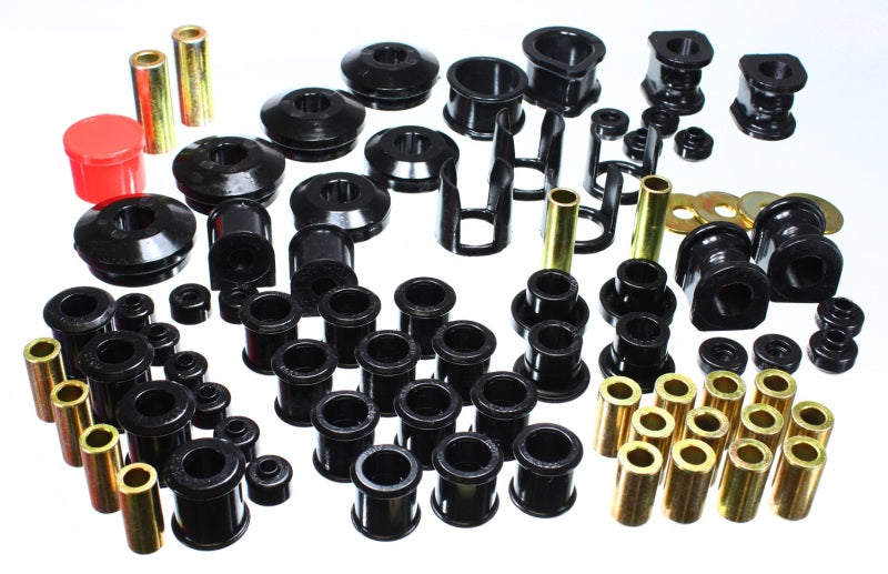 ES Hyper-Flex Sets - Black - Energy Suspension 89-94 Nissan 240SX (S13) Black Hyper-Flex Master Bushing Set