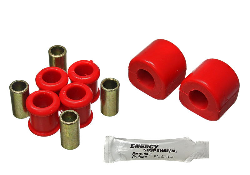 ES Sway Bar Bushings - Red - Energy Suspension Rear Sway Bar Bushing Set - 18mm - Red