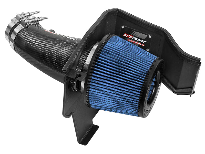 AFE Track Series Intake - aFe MagnumFORCE Carbon Fiber Intake Stage-2 Pro 5R 11-17 Dodge Challenger/Charger SRT-8 V8 6.4L