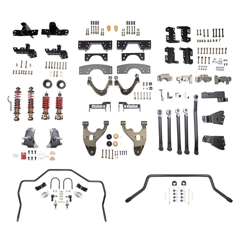 BT Perf Handling Kit - Belltech 92-98 GM C1500 Standard Cab Performance Handling Kit (Use w/ 4-Piston Brake Calipers)