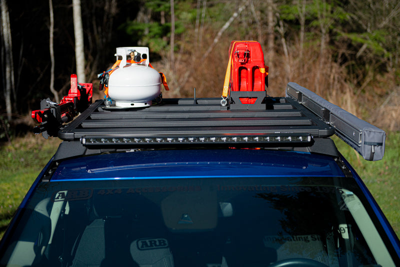 ARB OME Mounting Accessories - ARB BASE Rack Mount Kit w/ Deflector For BASE Rack 1770060 / 1770070
