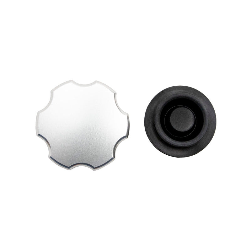 WCF Master Cylinder Cover - Wehrli 99-24 GM 1500/2500/3500 Billet Aluminum Brake Master Cylinder Cap - Clear Anodized