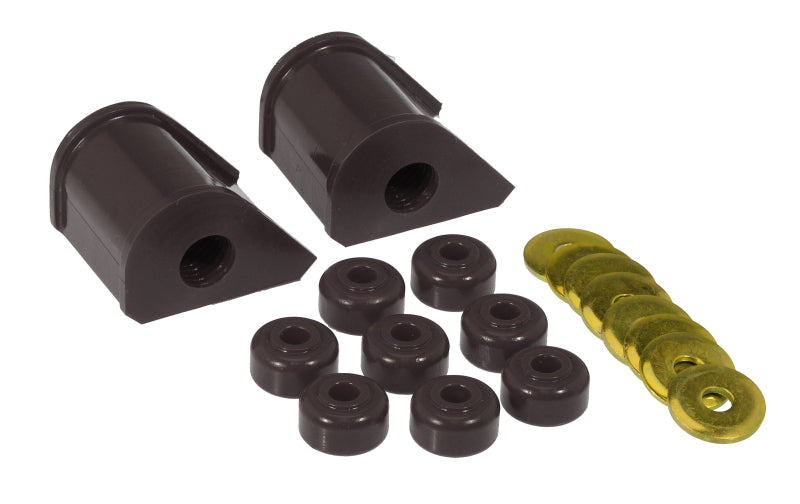 PRO Sway/End Link Bush - Blk - Prothane 86-95 Ford Taurus Rear Sway Bar Bushings - 20mm - Black