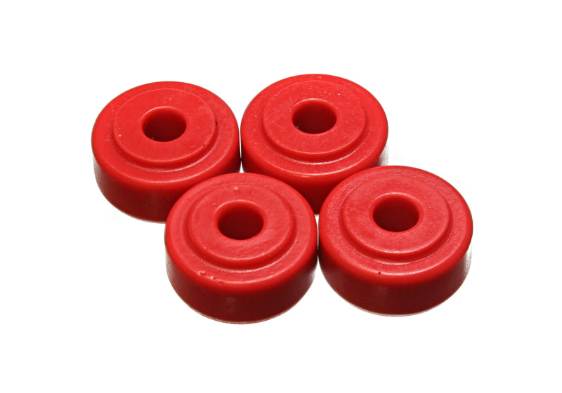 ES Shock Eye Bushings - Red - Energy Suspension Red Shock Tower Grommets 7/8 inch Nipple / 3/8 inch I.D. 1 1/4 inch O.D. / 5/8 inc