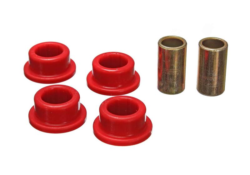 ES Track Arm Bushings - Red - Energy Suspension 59-64 Chevy Belair/Caprice/El Camino Red Rear Track Bar Bushings (Panhard Bar)
