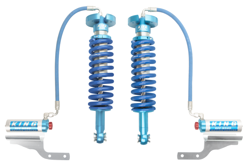 KIN 2.5 Coilovers - King Shocks 04-08 Ford F150 4WD Front 2.5 Dia Remote Reservoir Coilover w/Adjuster (Pair)