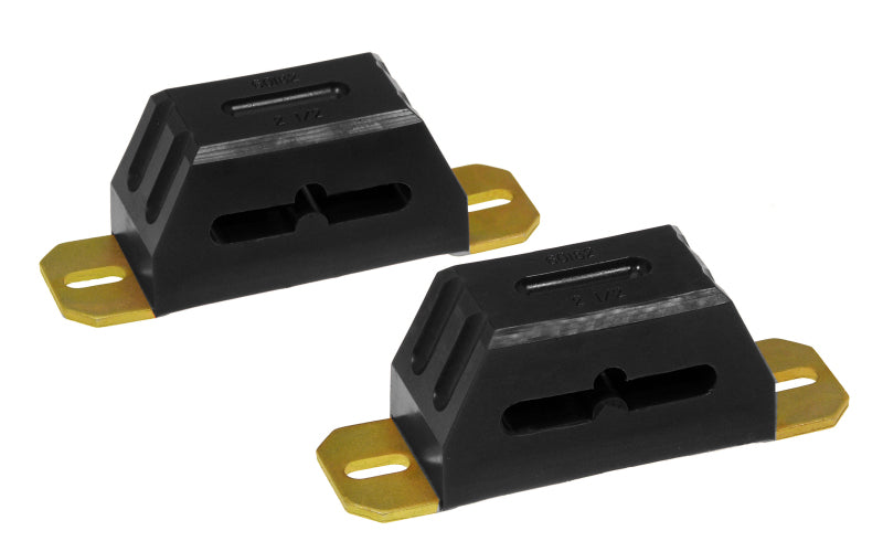 PRO Bump Stops - Blk - Prothane Universal Bump Stop 2 1/2 Multi-Mount - Black