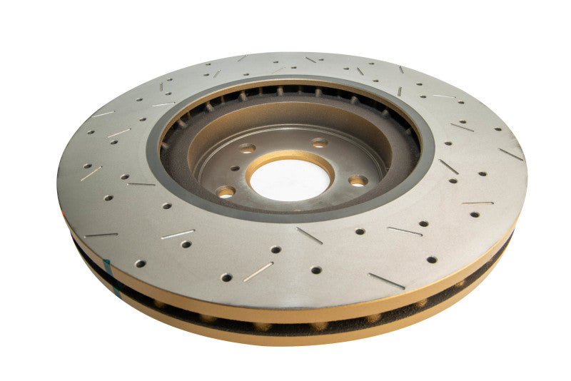DBA 4000 Slot&Drill Rotors - DBA 16-20 Infiniti Q50 Red Sport 3.0TT Front 4000 Series Drilled & Slotted Rotor