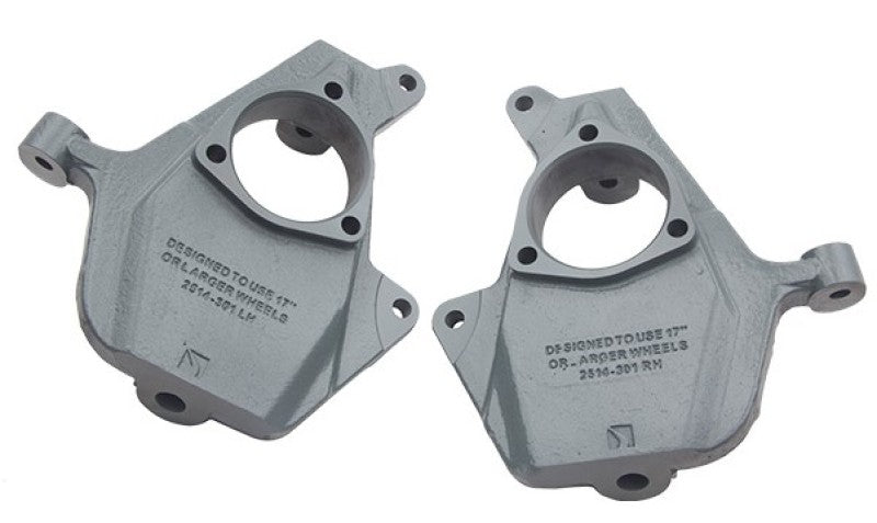 BT Drop Spindle Set - Belltech 2019 Silverado / Sierra Dbl / Crew cab / Short bed 2in. Drop Spindle Drop Spindle Set
