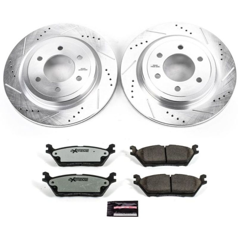 PSB Z36 Truck & Tow Kit - Power Stop 2018 Ford Expedition Rear Z36 Truck & Tow Brake Kit
