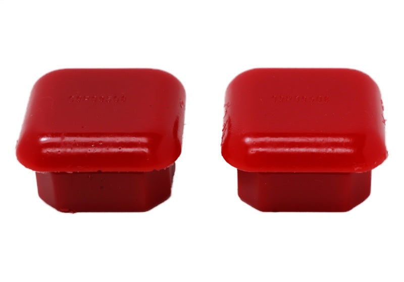 ES C-Bushings - Red - Energy Suspension Universal End Cap Bushing Set 1.65 SQ - Red
