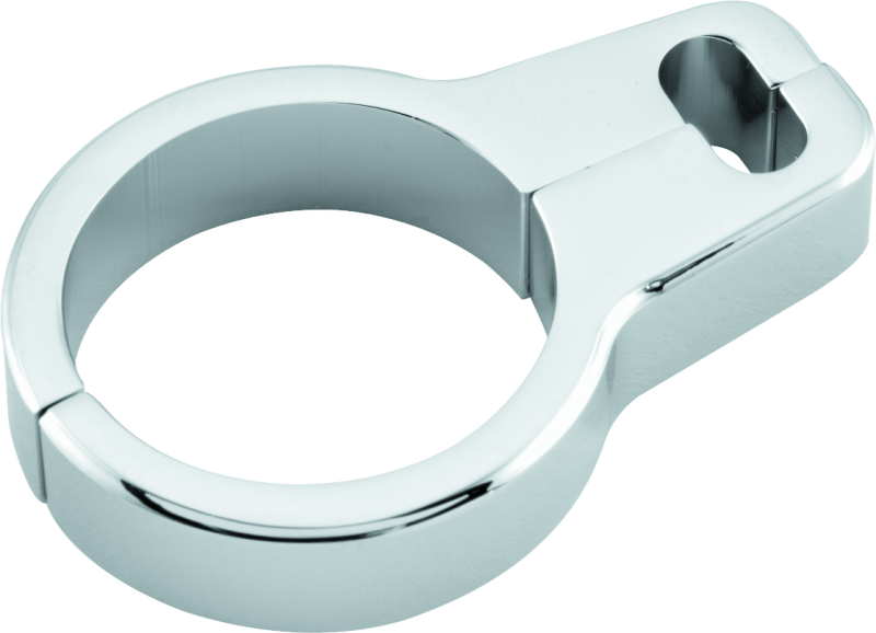 BKC Cable Accessories B - Bikers Choice Chrome 1.25 Inch Dual Throttle Cable Clamp Universal Custom