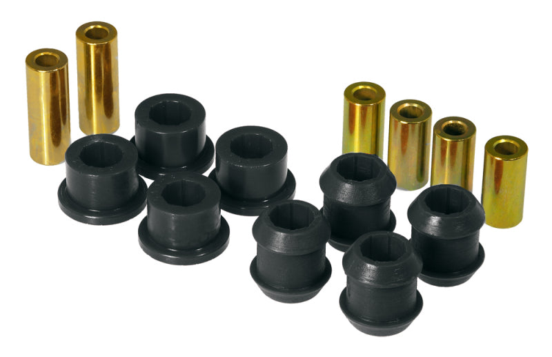 PRO Control Arm Bushings - Blk - Prothane 88-91 Honda Civic Front Upper/Lower Control Arm Bushings - Black